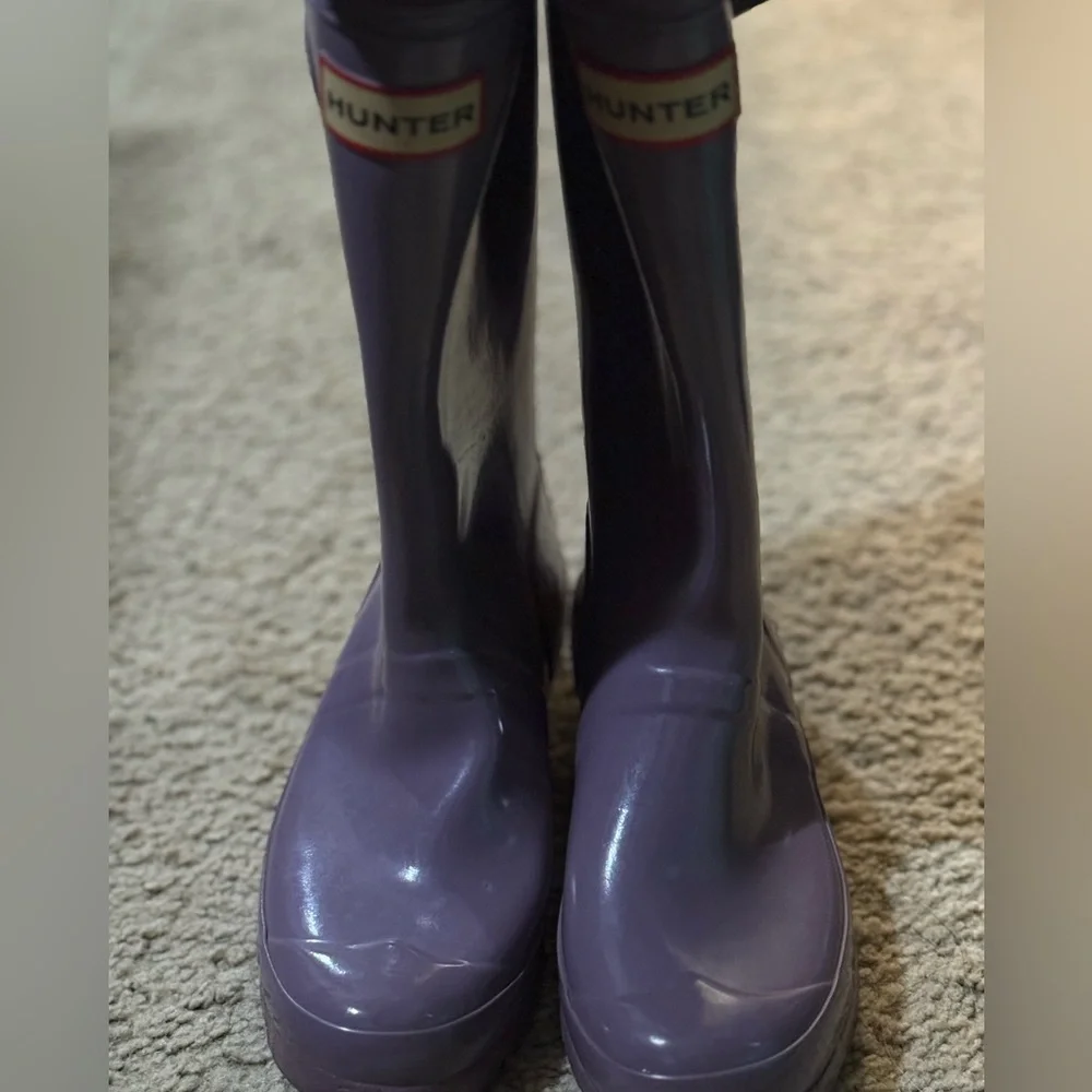 Hunter Lavender Tall Boots